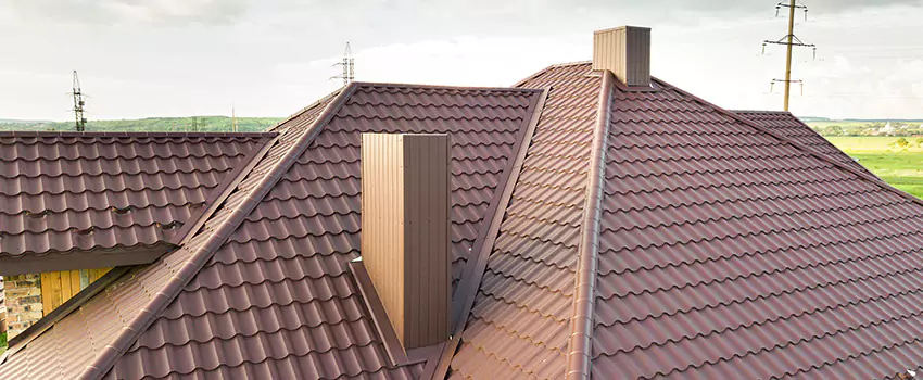 Residential Chimney Flashing Restoration in Granger, IN