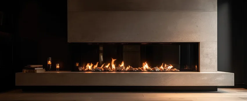 Gas Fireplace Ember Bed Design Services in Granger, Indiana