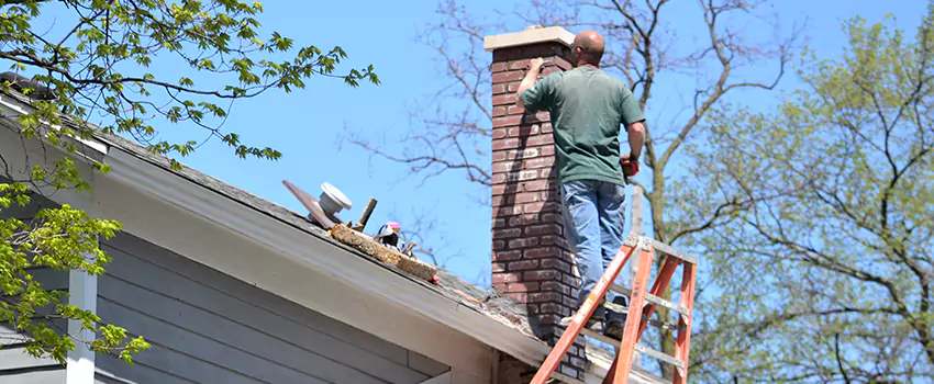Vinyl and PVC Chimney Flashing Installation in Granger, IN